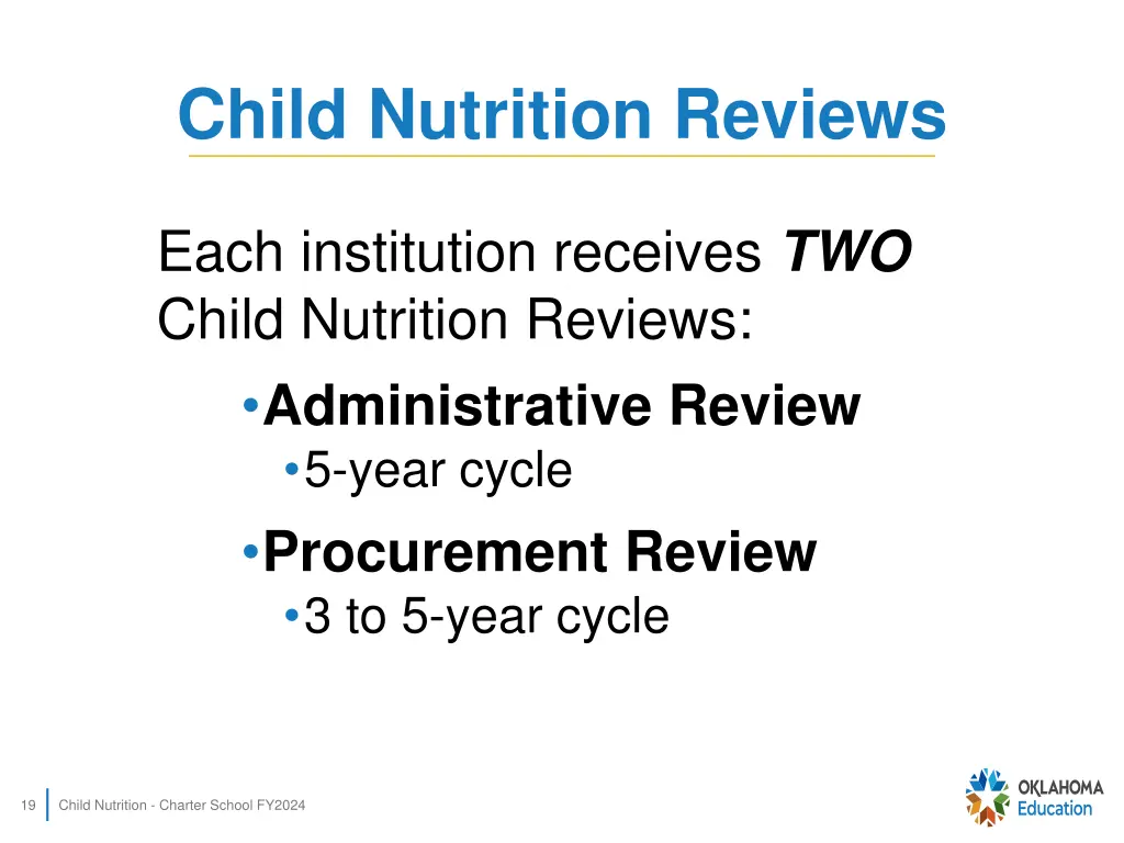 child nutrition reviews