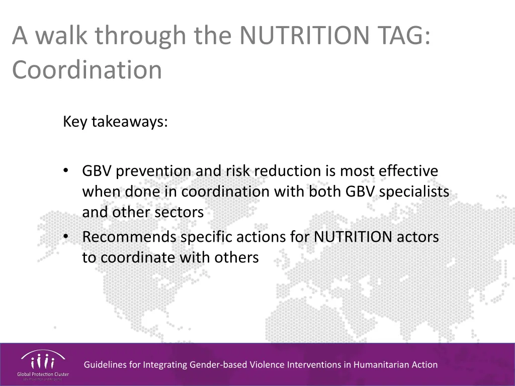 a walk through the nutrition tag coordination