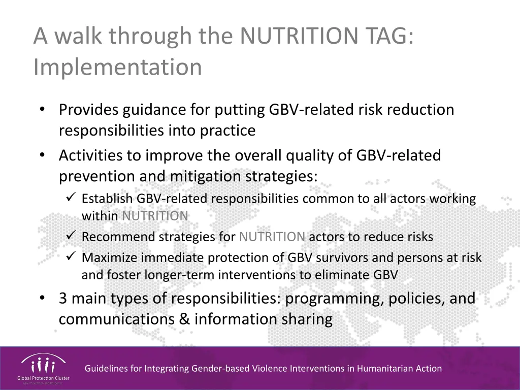 a walk through the nutrition tag implementation 1