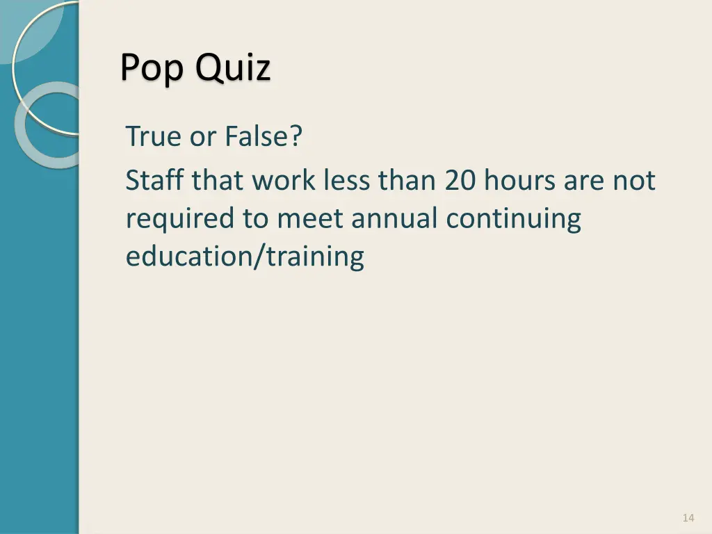 pop quiz 4