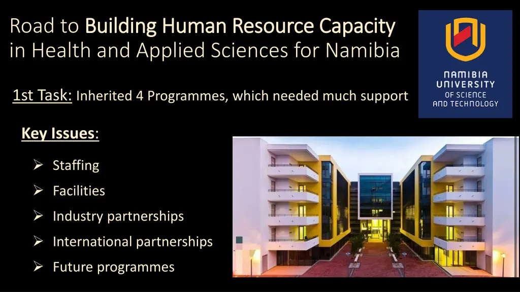 road to building human resource capacity building