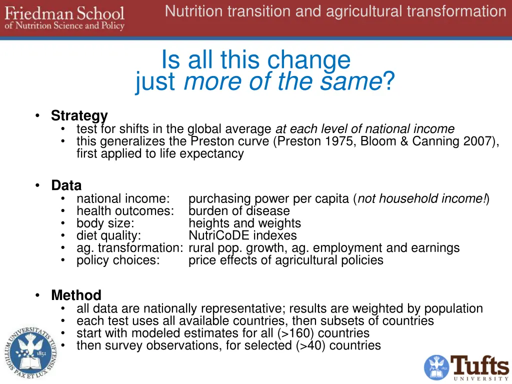 nutrition transition and agricultural 1