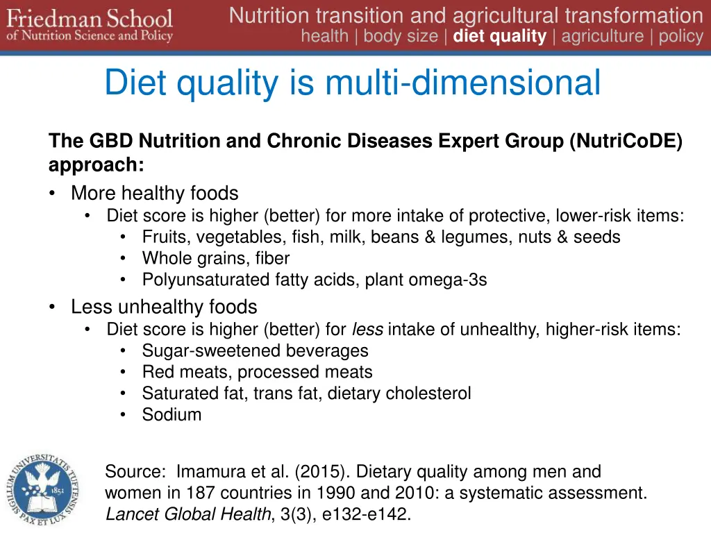 nutrition transition and agricultural 24