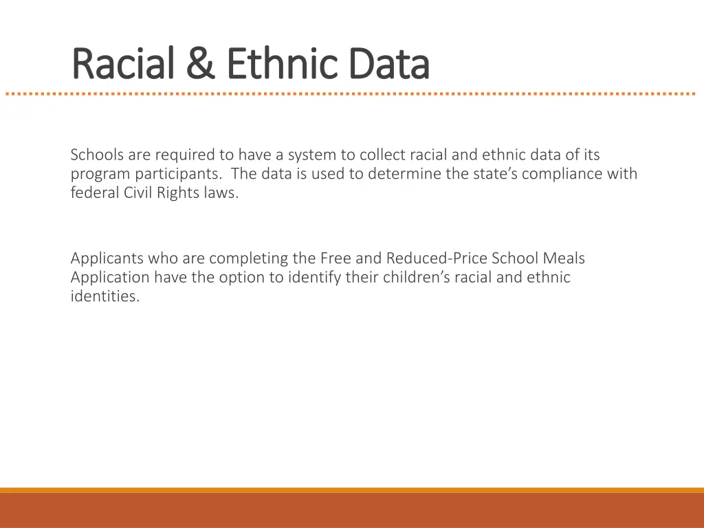 racial ethnic data racial ethnic data