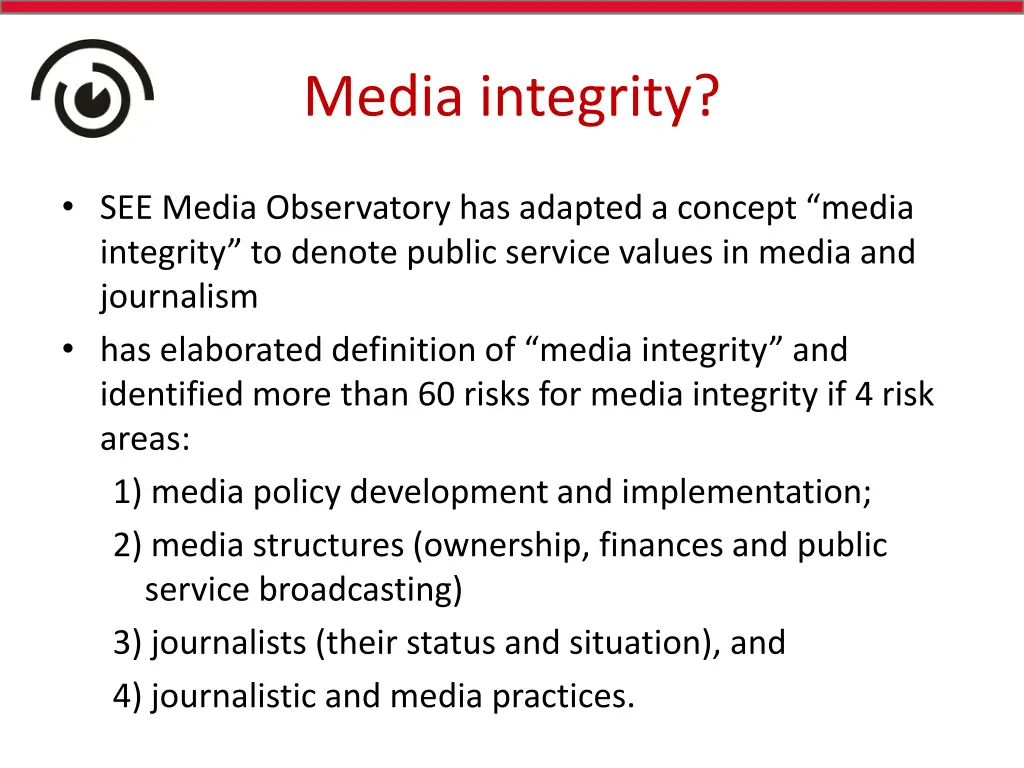 media integrity