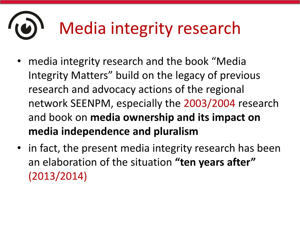 media integrity research 1