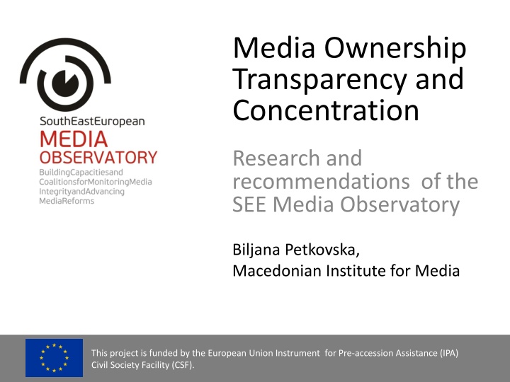 media ownership transparency and concentration