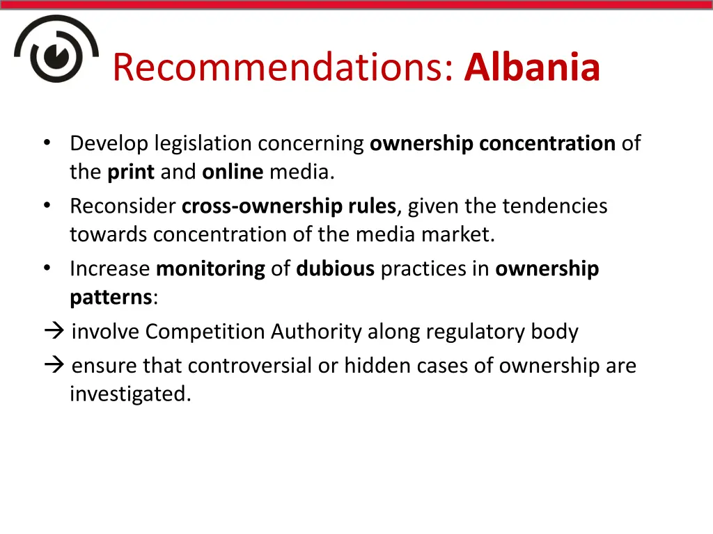 recommendations albania