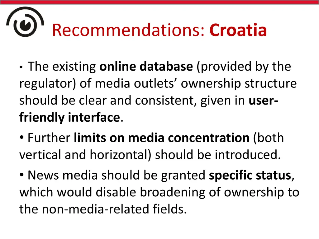 recommendations croatia