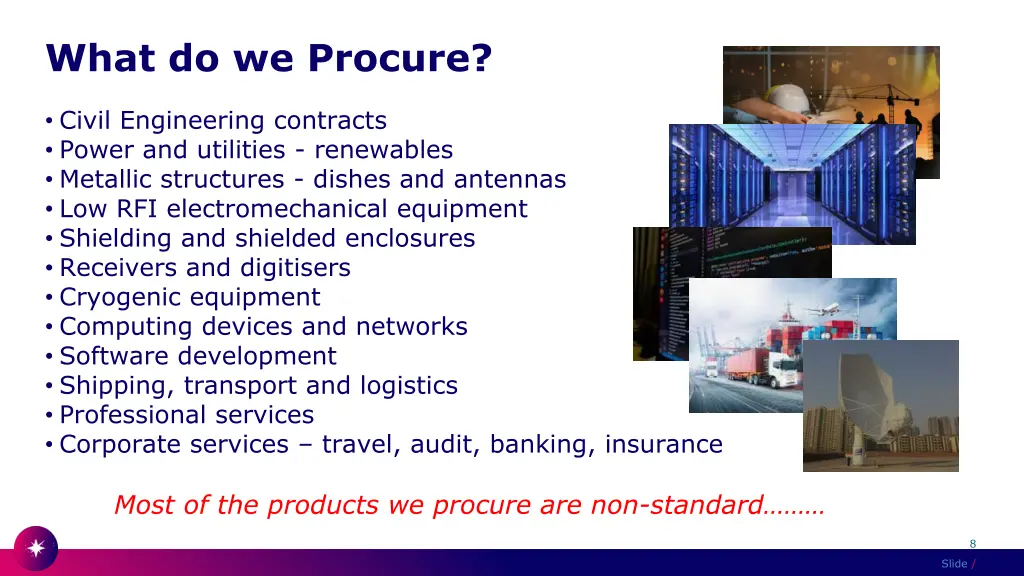 what do we procure