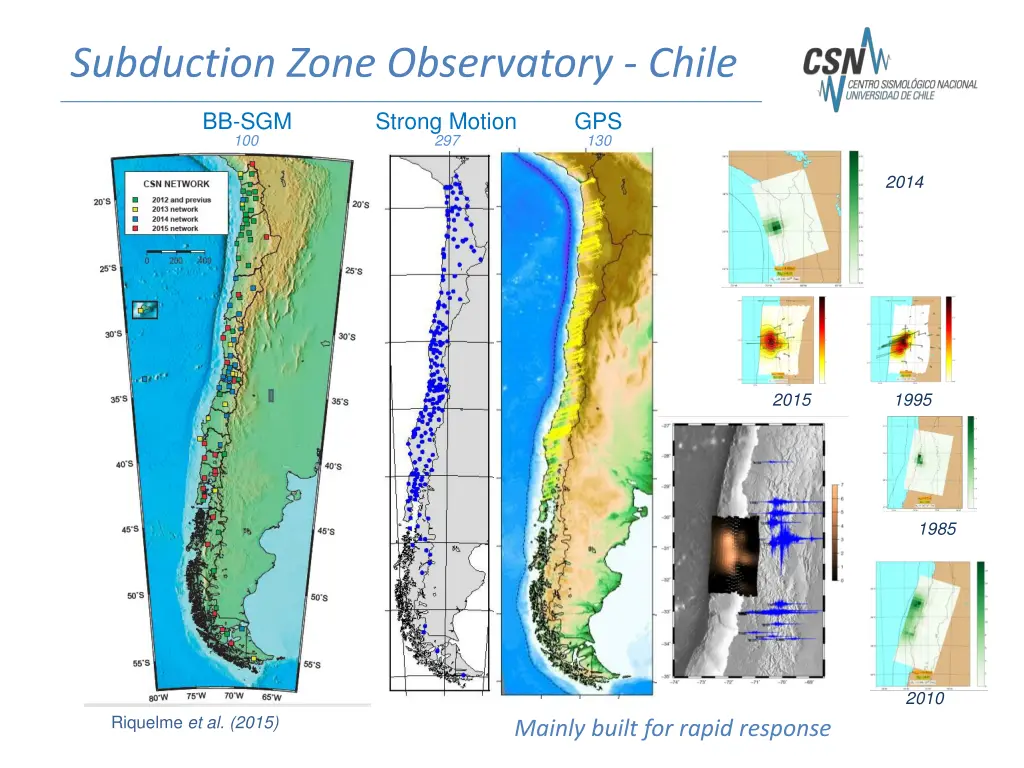 subduction zone observatory chile 1