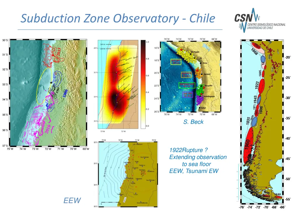 subduction zone observatory chile 2