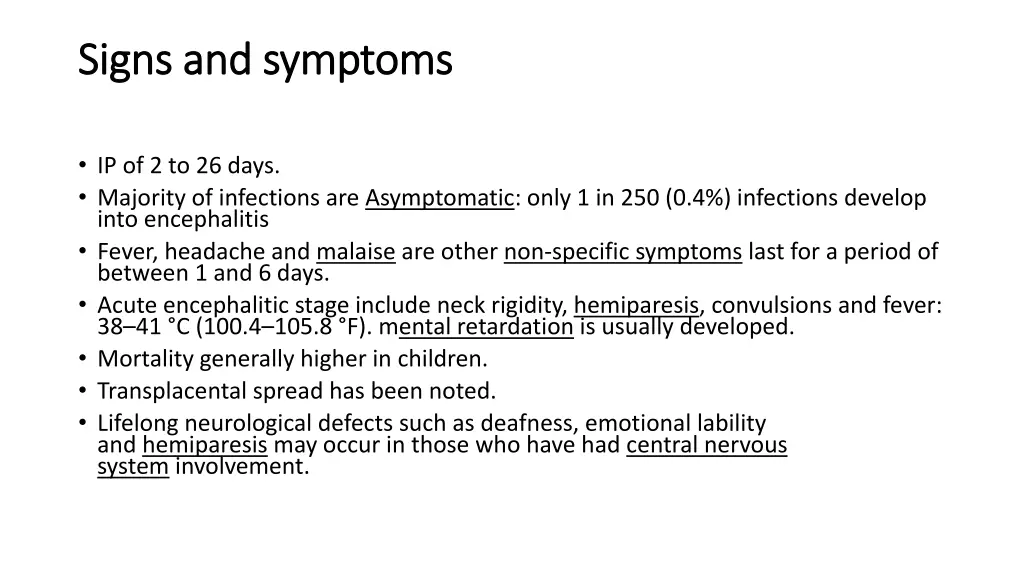 signs and symptoms signs and symptoms