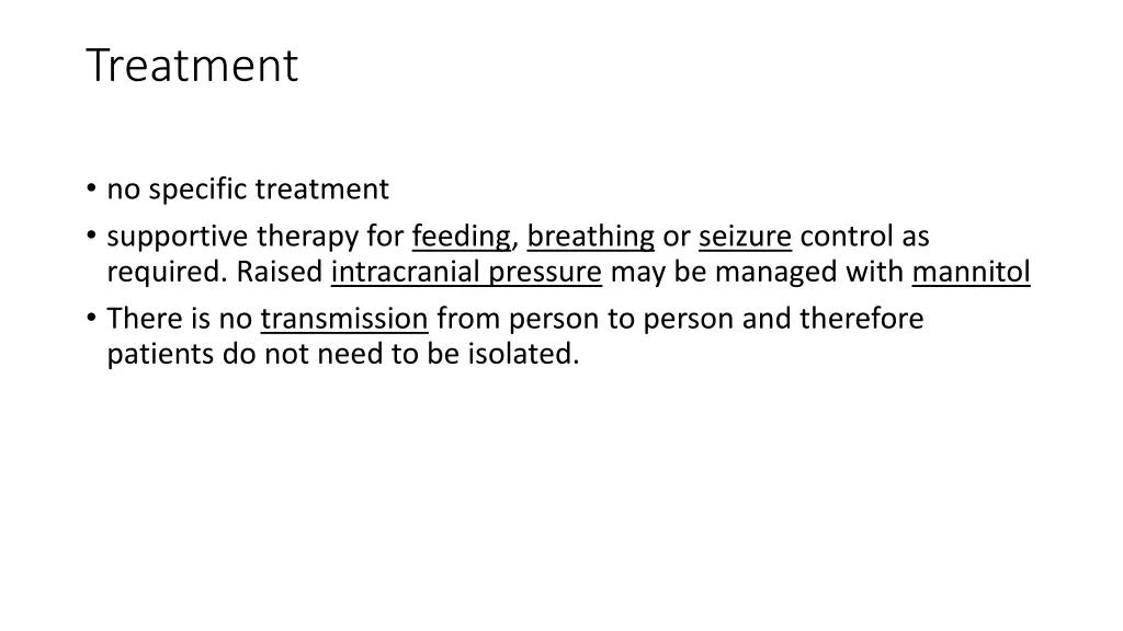 treatment