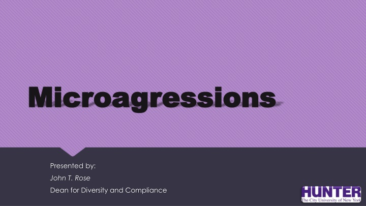 microagressions microagressions