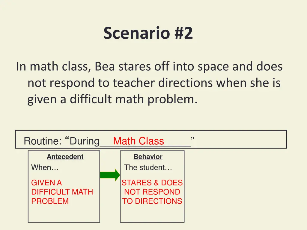 scenario 2