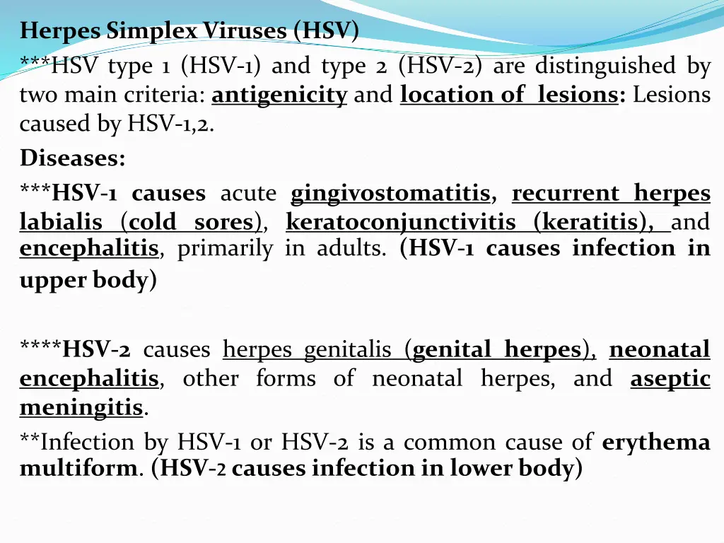 herpes simplex viruses hsv hsv type