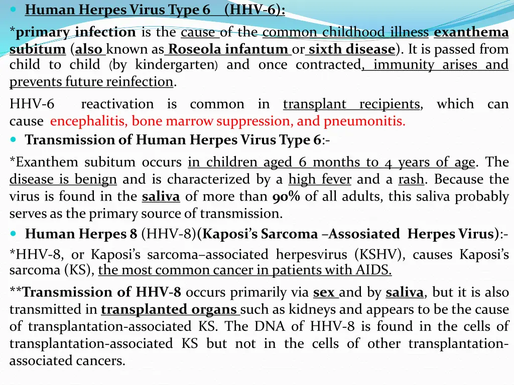 human herpes virus type 6 hhv 6