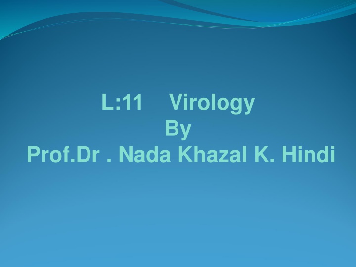 l 11 virology by