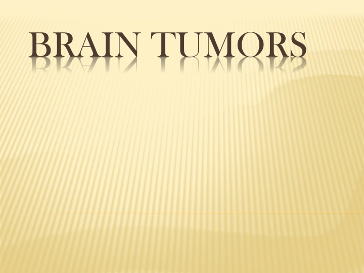 brain tumors