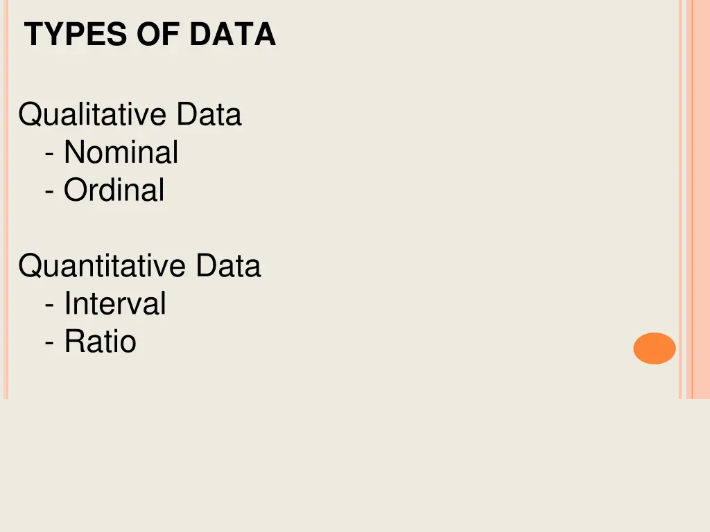 types of data