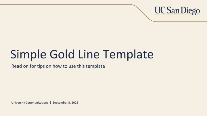 simple gold line template read on for tips