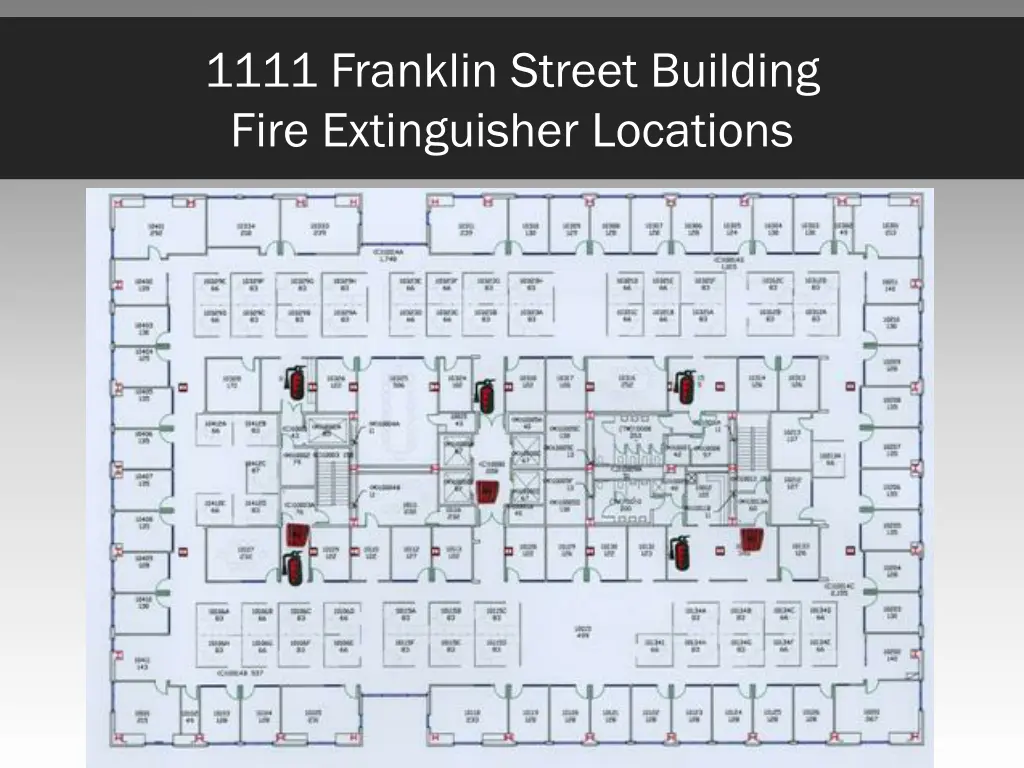 1111 franklin street building fire extinguisher