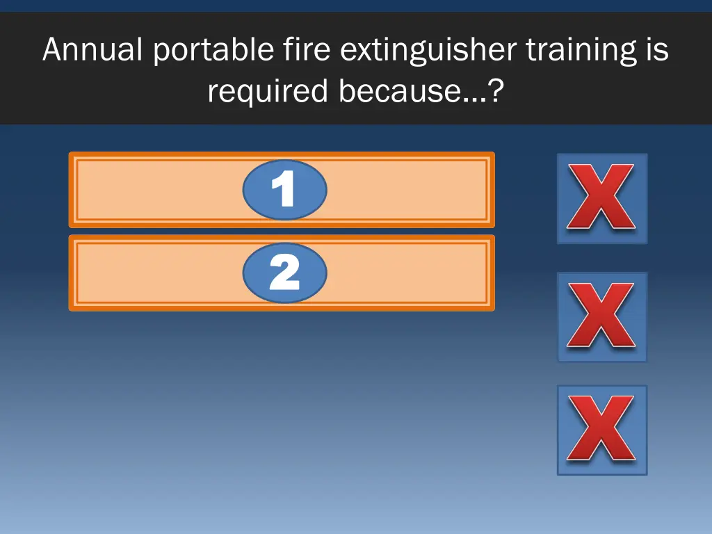 annual portable fire extinguisher training