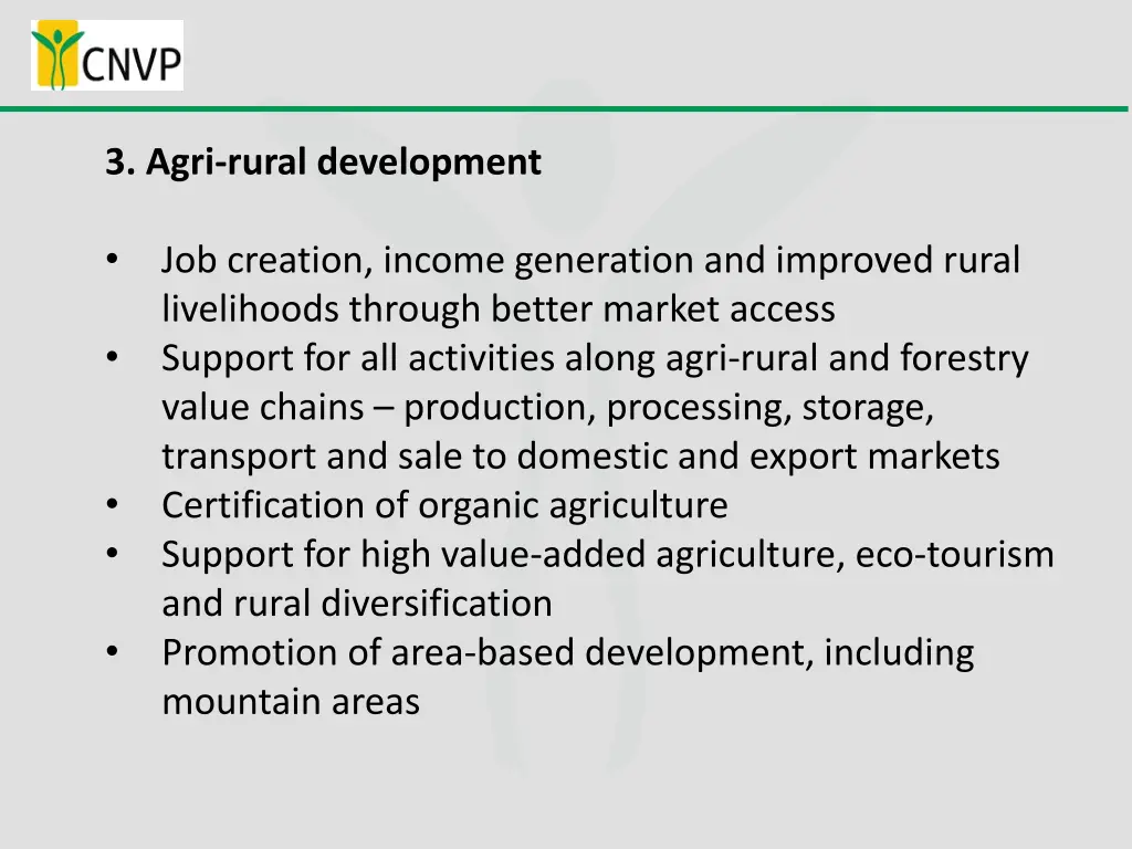 3 agri rural development