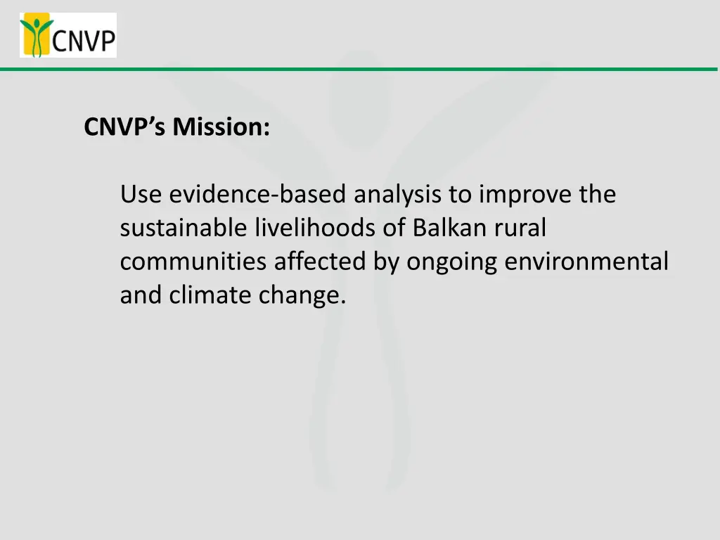 cnvp s mission