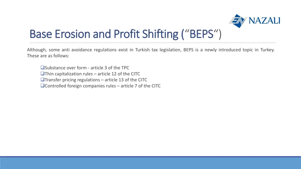 base erosion base erosionand profit shifting