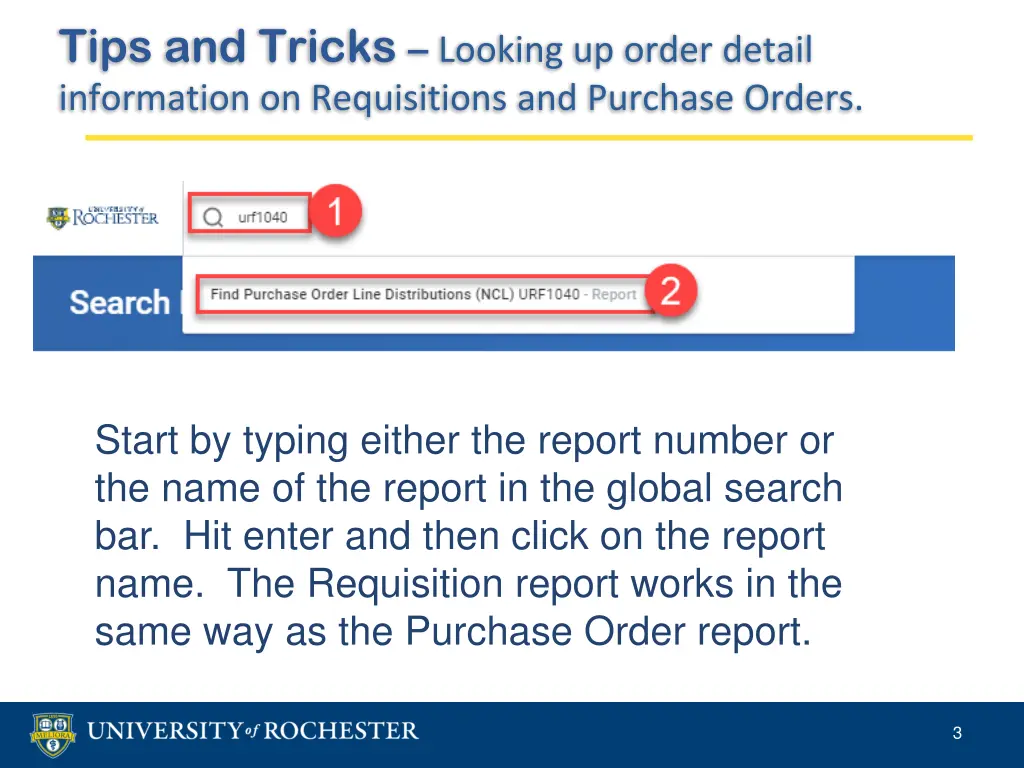 tips and tricks looking up order detail 1