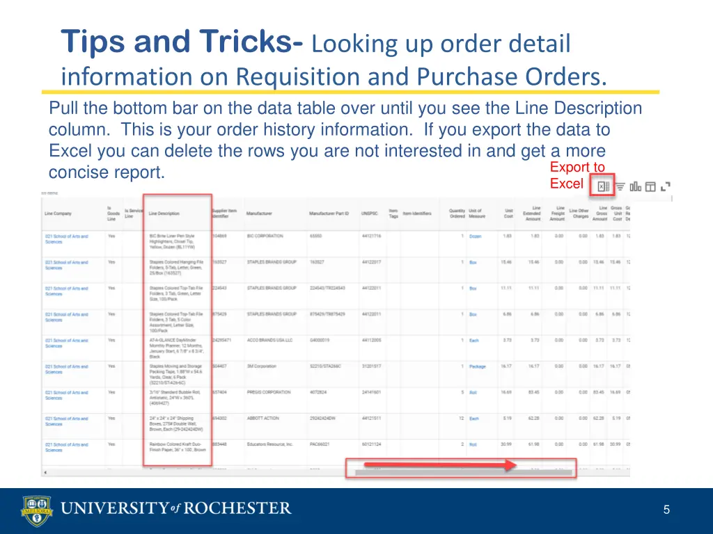 tips and tricks looking up order detail 3