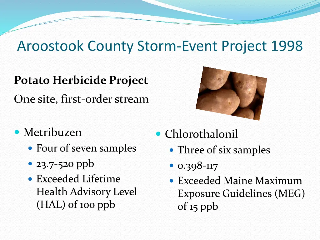 aroostook county storm event project 1998