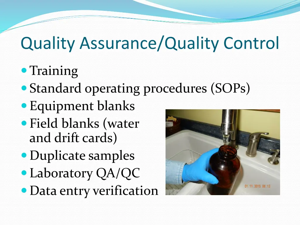 quality assurance quality control