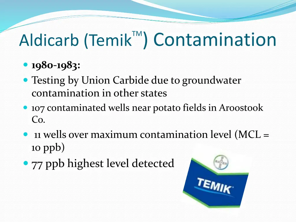 tm contamination