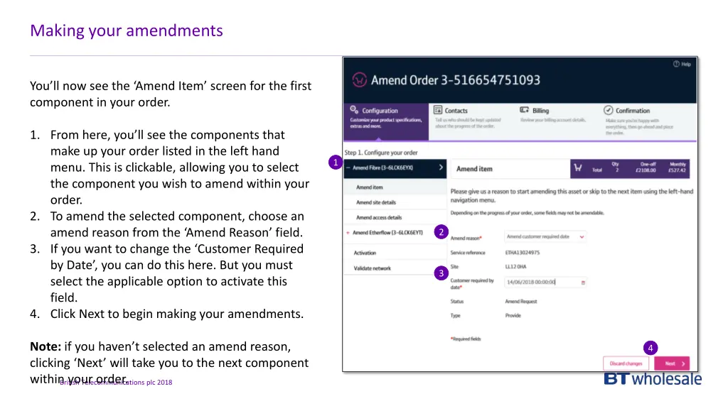 making your amendments 1