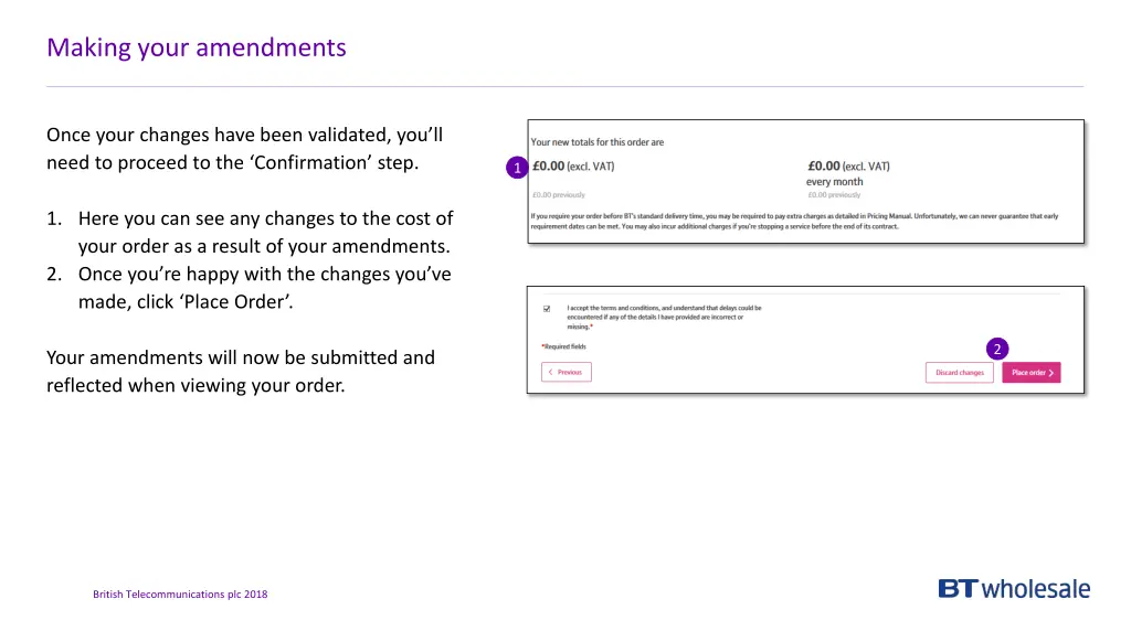 making your amendments 4