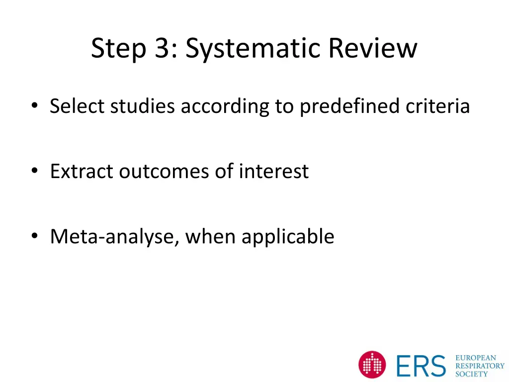 step 3 systematic review 1