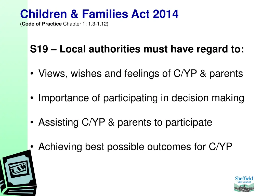 children families act 2014 code of practice