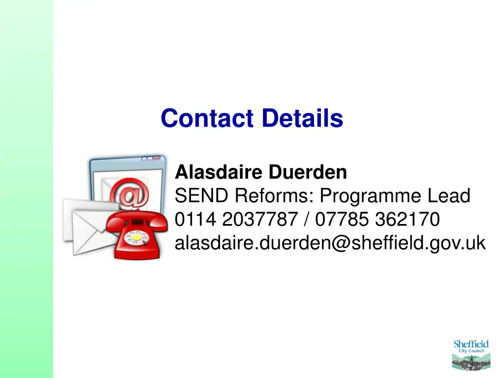 contact details