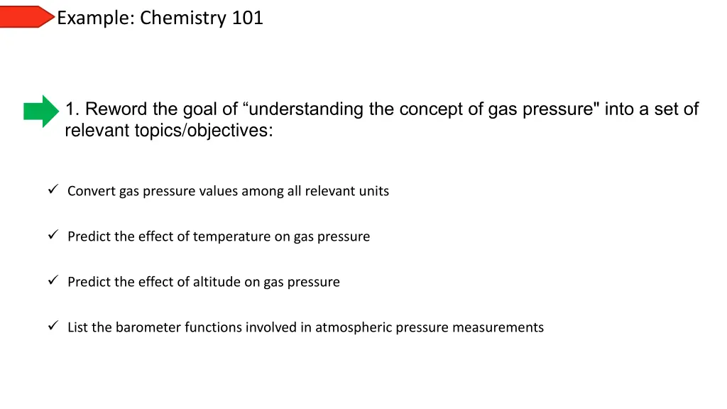 example chemistry 101 1