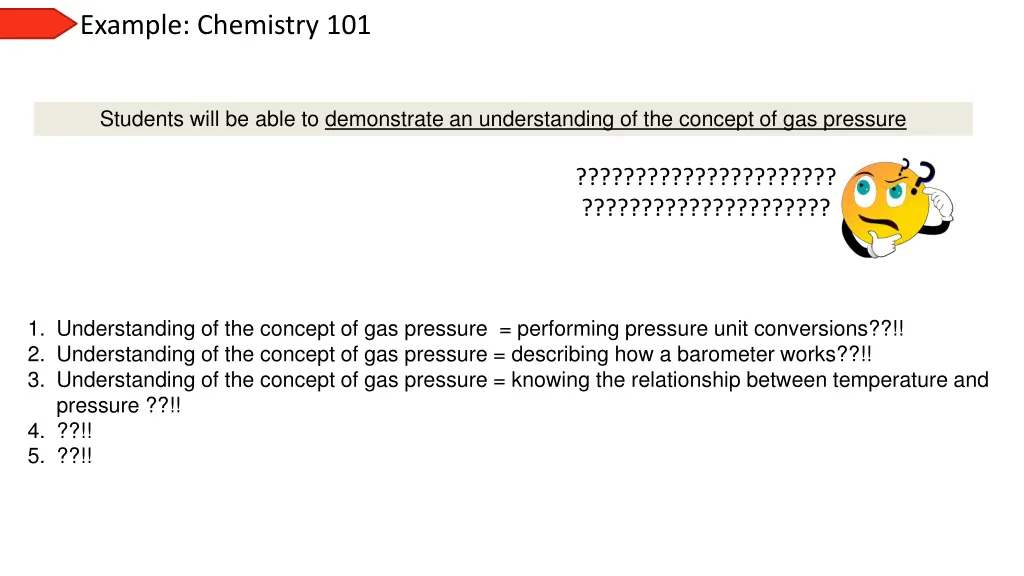 example chemistry 101