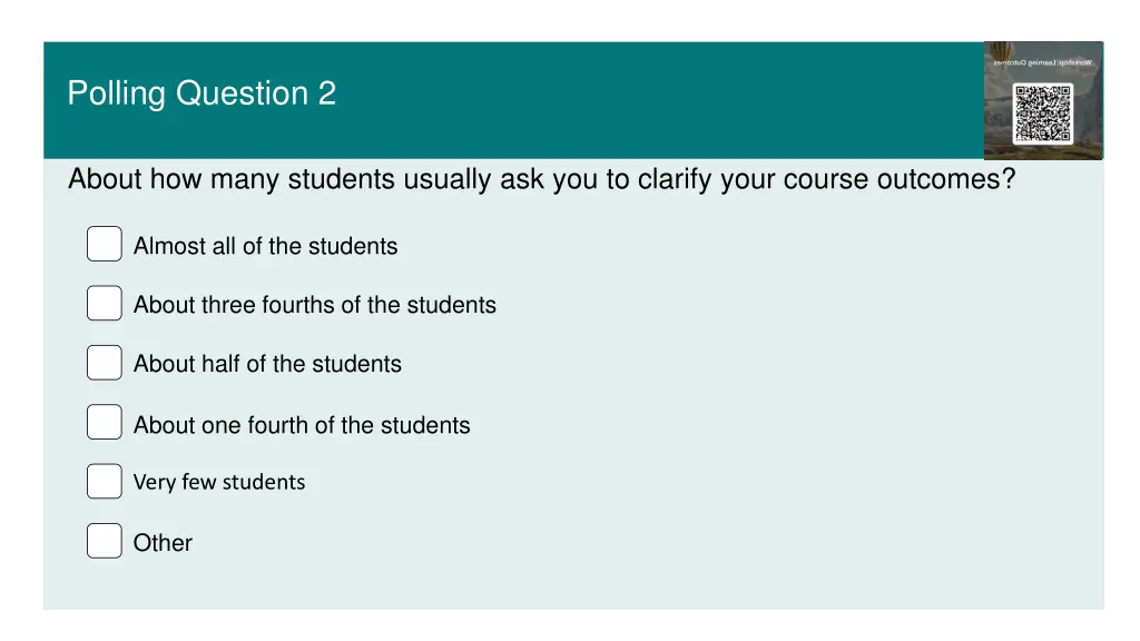 polling question 2