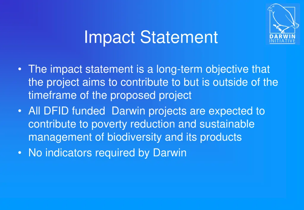 impact statement