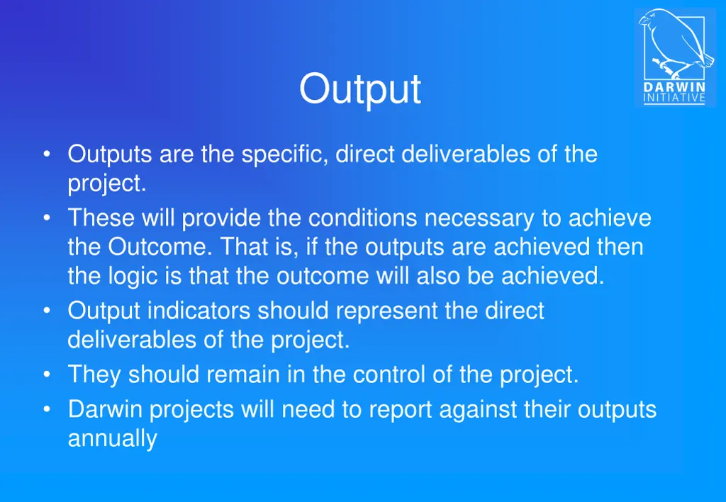 output