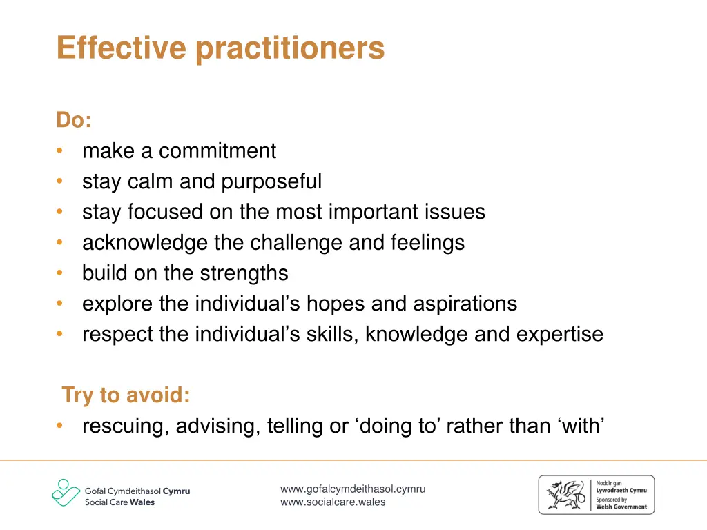 effective practitioners