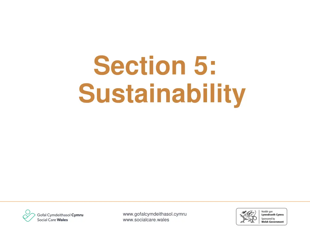 section 5 sustainability