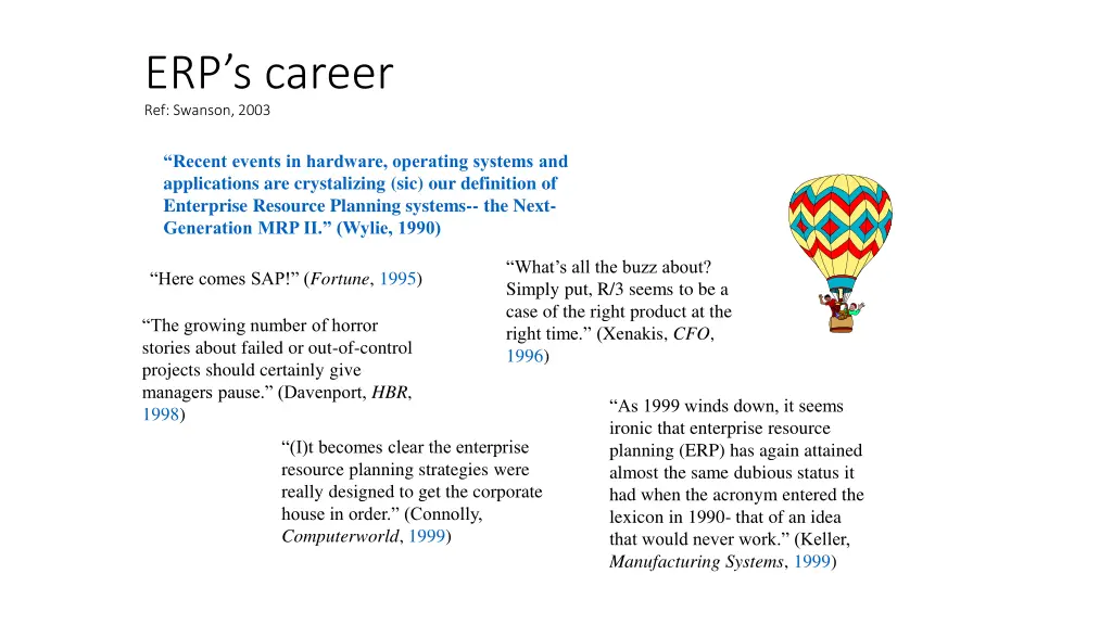 erp s career ref swanson 2003