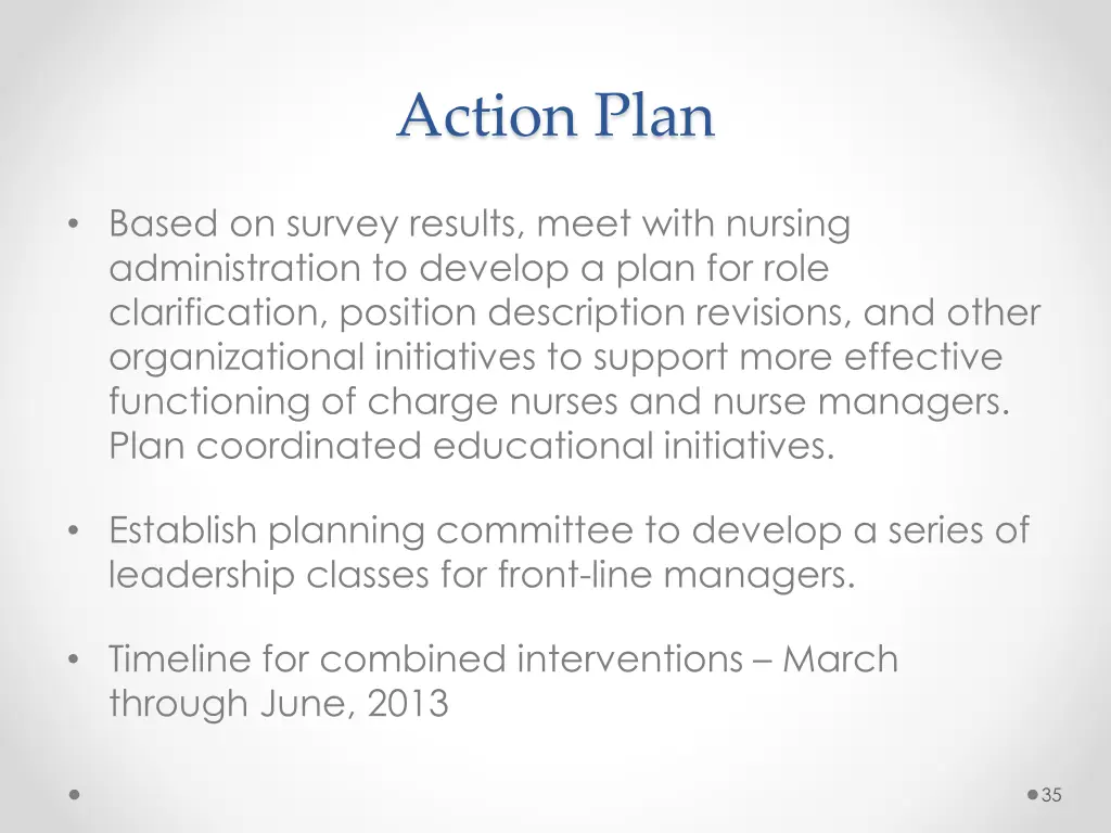 action plan 1